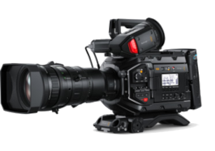 Blackmagic URSA Broadcast G2. 6K. 4K. SD. UHS-II. C-Fast 2.0. USB. RAW. H.265. ProRes. Blackmagic RAW. SDI