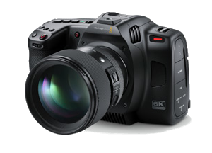 Blackmagic camera. 6K. 4K. UHD. Blackmagic RAW. UBS-C. HDMI. XLR.