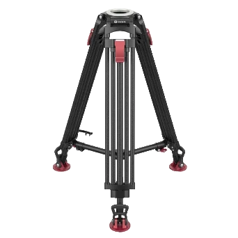 Trípodes y pedestales de alta calidad de la marca Ozen, diseñados para proporcionar estabilidad y precisión en la grabación de vídeo y fotografía profesional. Ideales para equipos de transmisión y producciones audiovisuales.